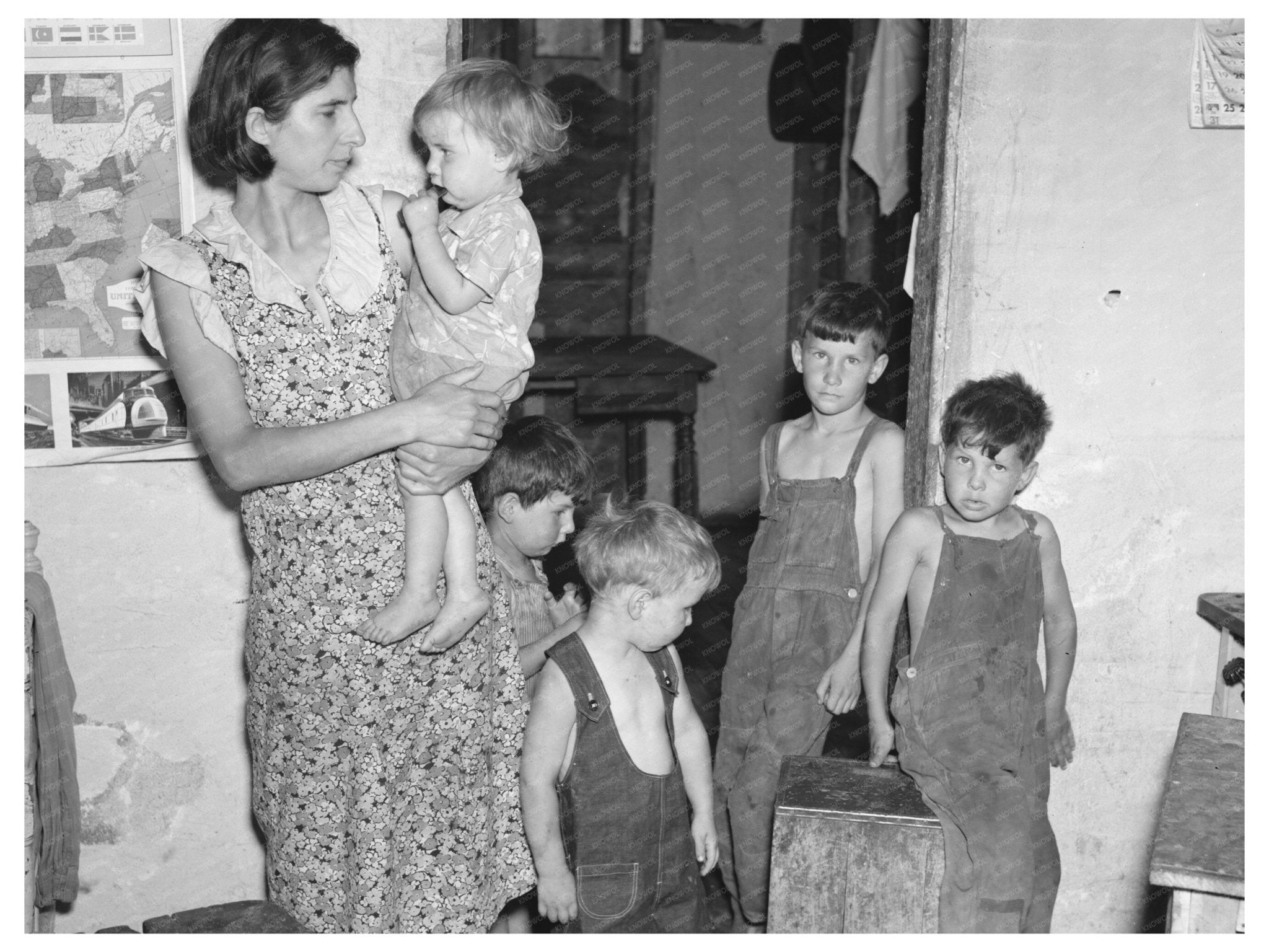 Art Simplot Family on Wisconsin Farm June 1937 - Available at KNOWOL