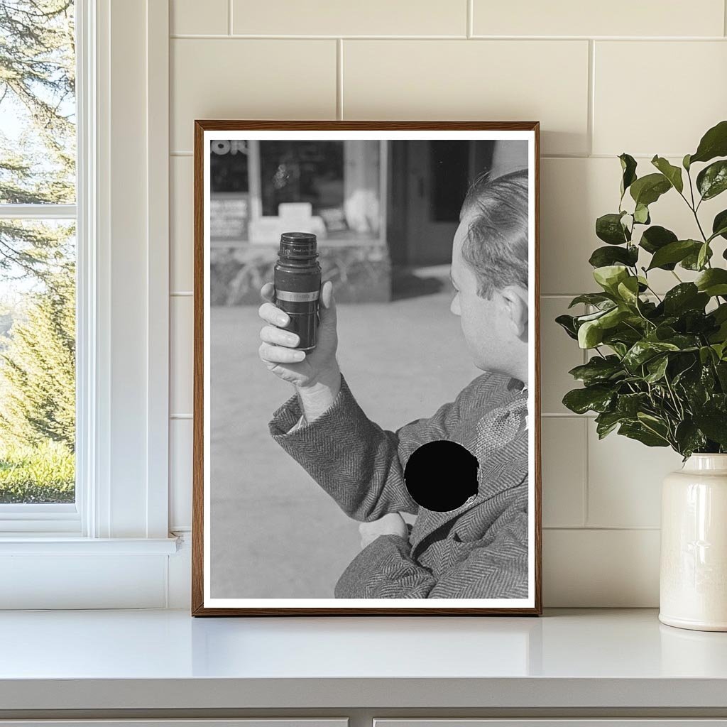 Arthur Rothstein on L Street Washington D.C. January 1938 - Available at KNOWOL