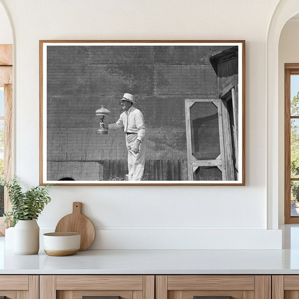 Auctioneer at S.W. Sparlin Sale Orth Minnesota 1937 - Available at KNOWOL