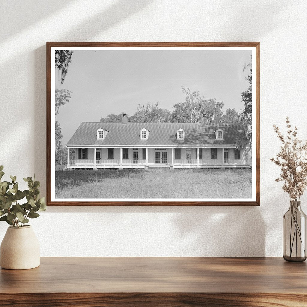 Avalon Plantation House Louisiana October 1938 - Available at KNOWOL