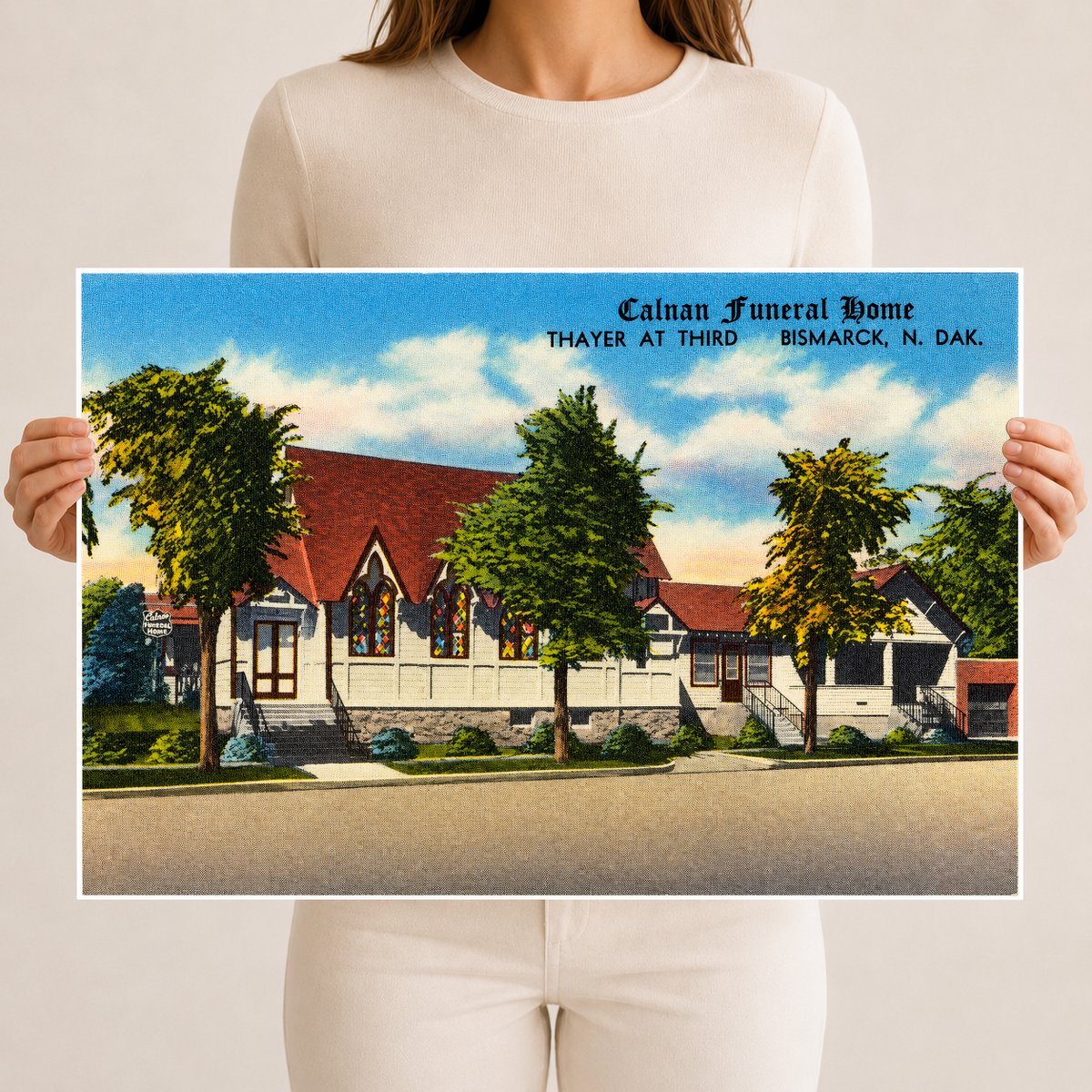 Bismarck, ND: Calnan Funeral Home, Thayer at third