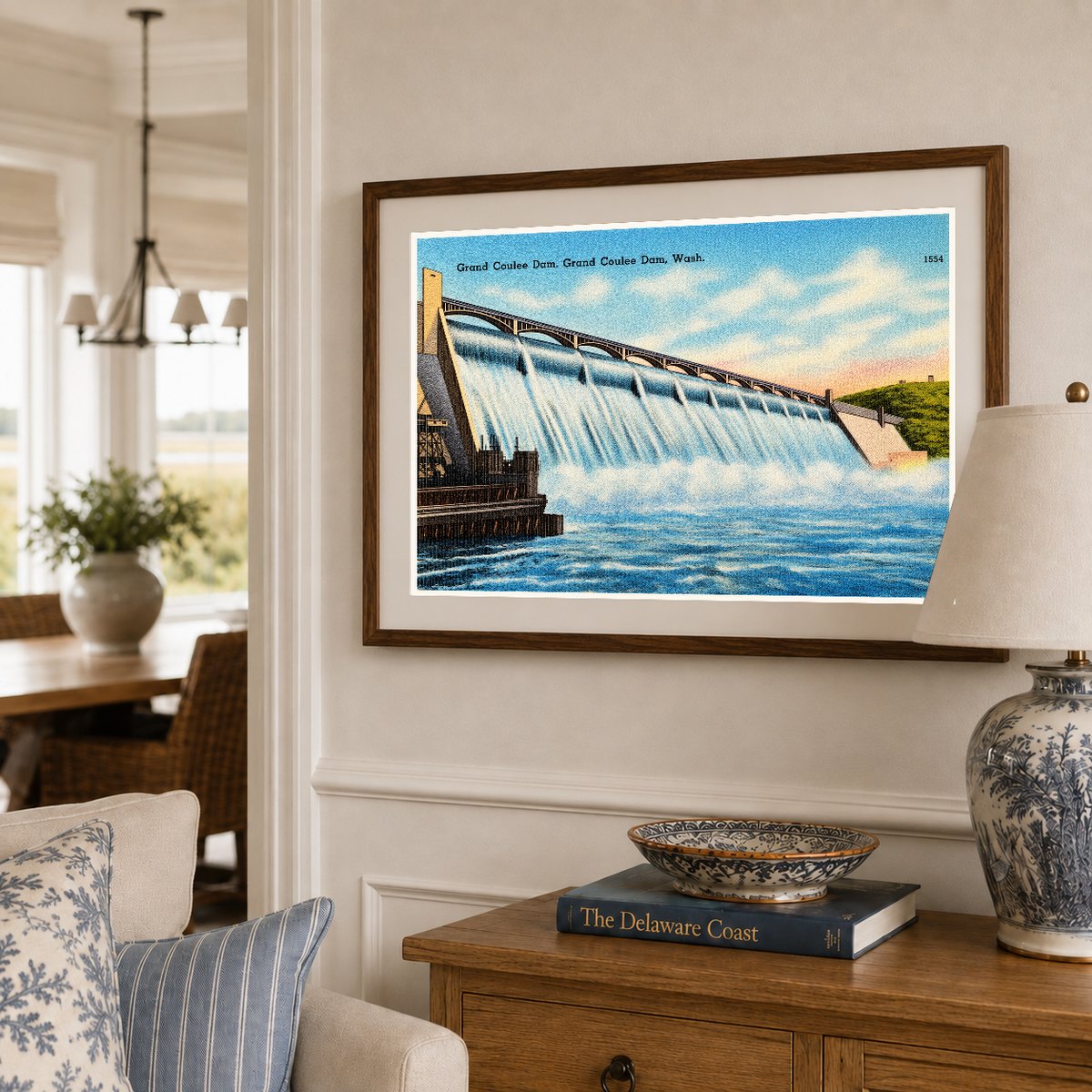 Grand Coulee Dam, WA: Historic View