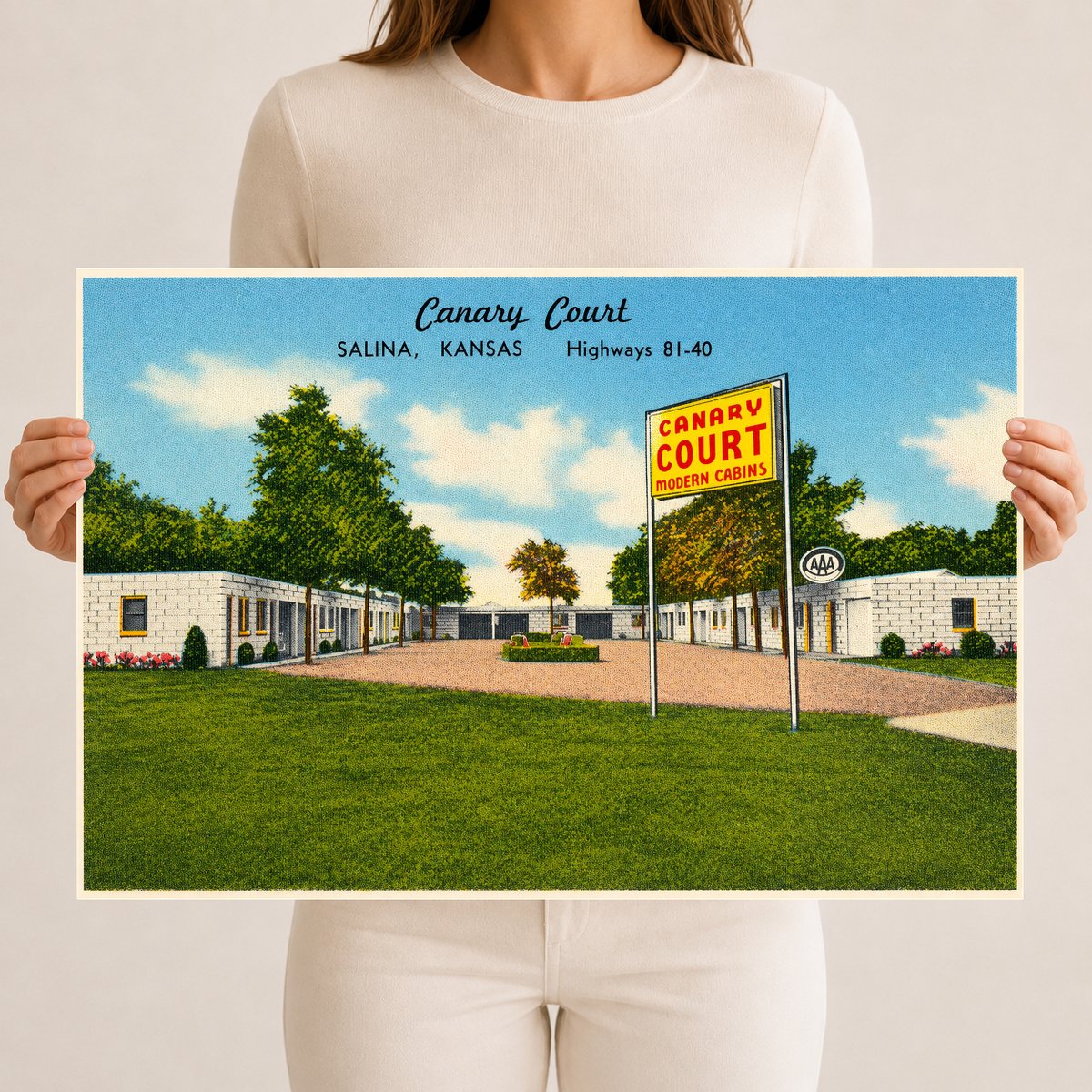 Salina, KS: Canary Court, Salina, Kansas, Highways 81-40