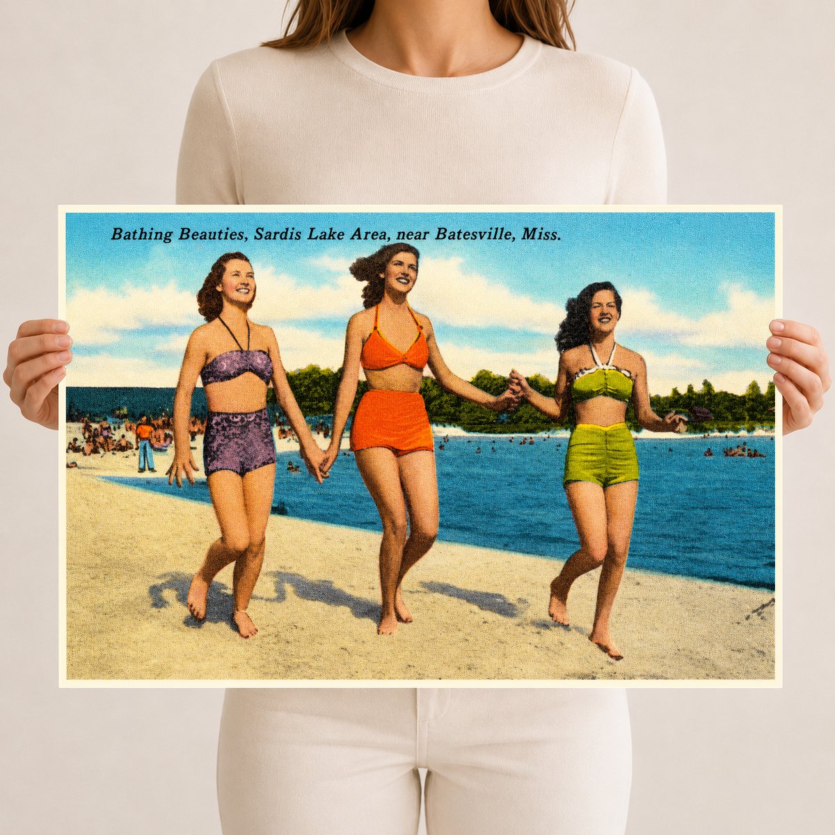 Sardis Lake, MS: Bathing beauties, Sardis Lake area, near Batesville