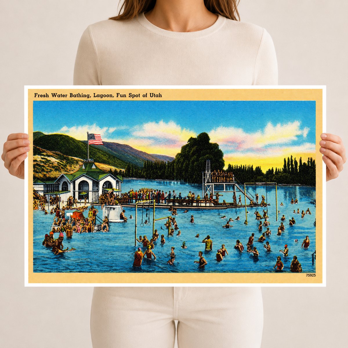 Salt Lake City, UT: Fresh water bathing, Lagoon, fun spot of Utah