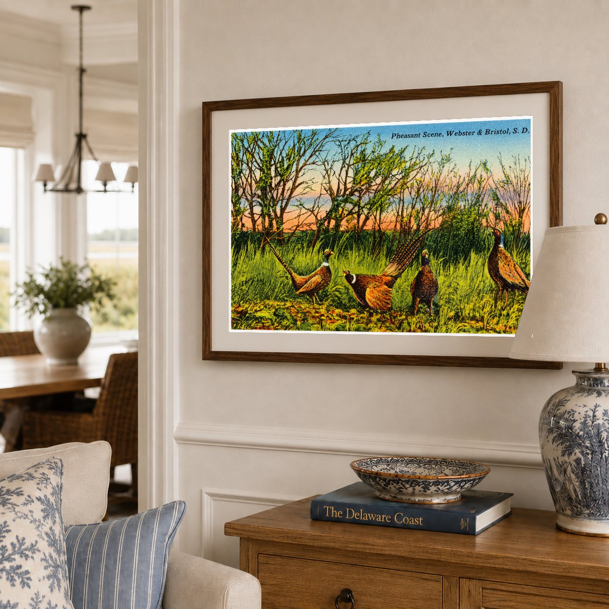 Bristol, SD: Pheasant Scene, Webster & Bristol