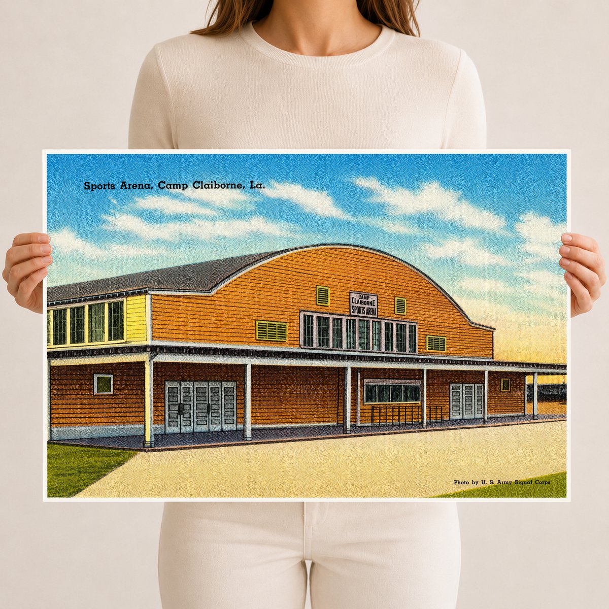 Forest Hill, LA: Sports arena, Camp Claiborne