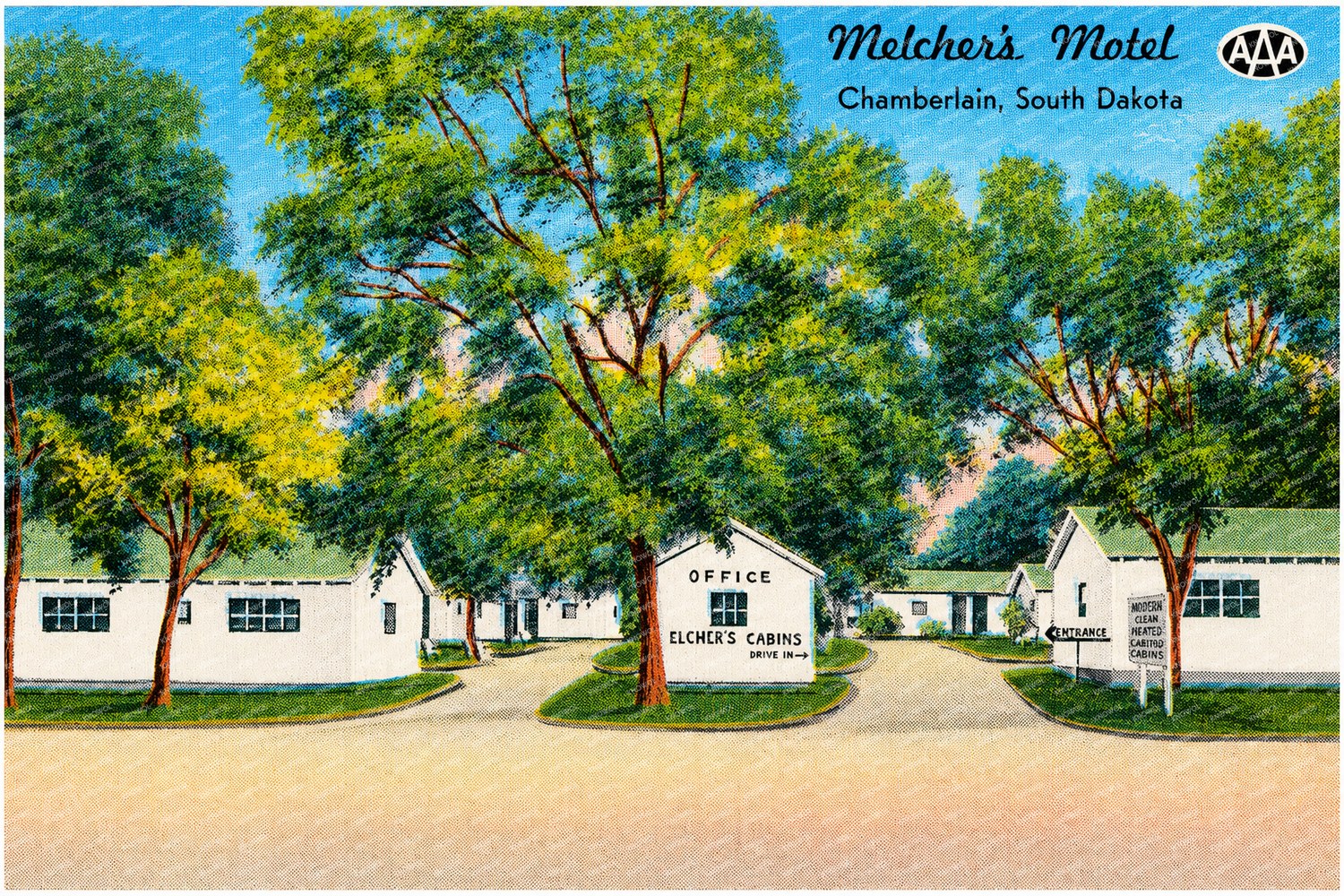 Chamberlain, SD: Melcher's Motel