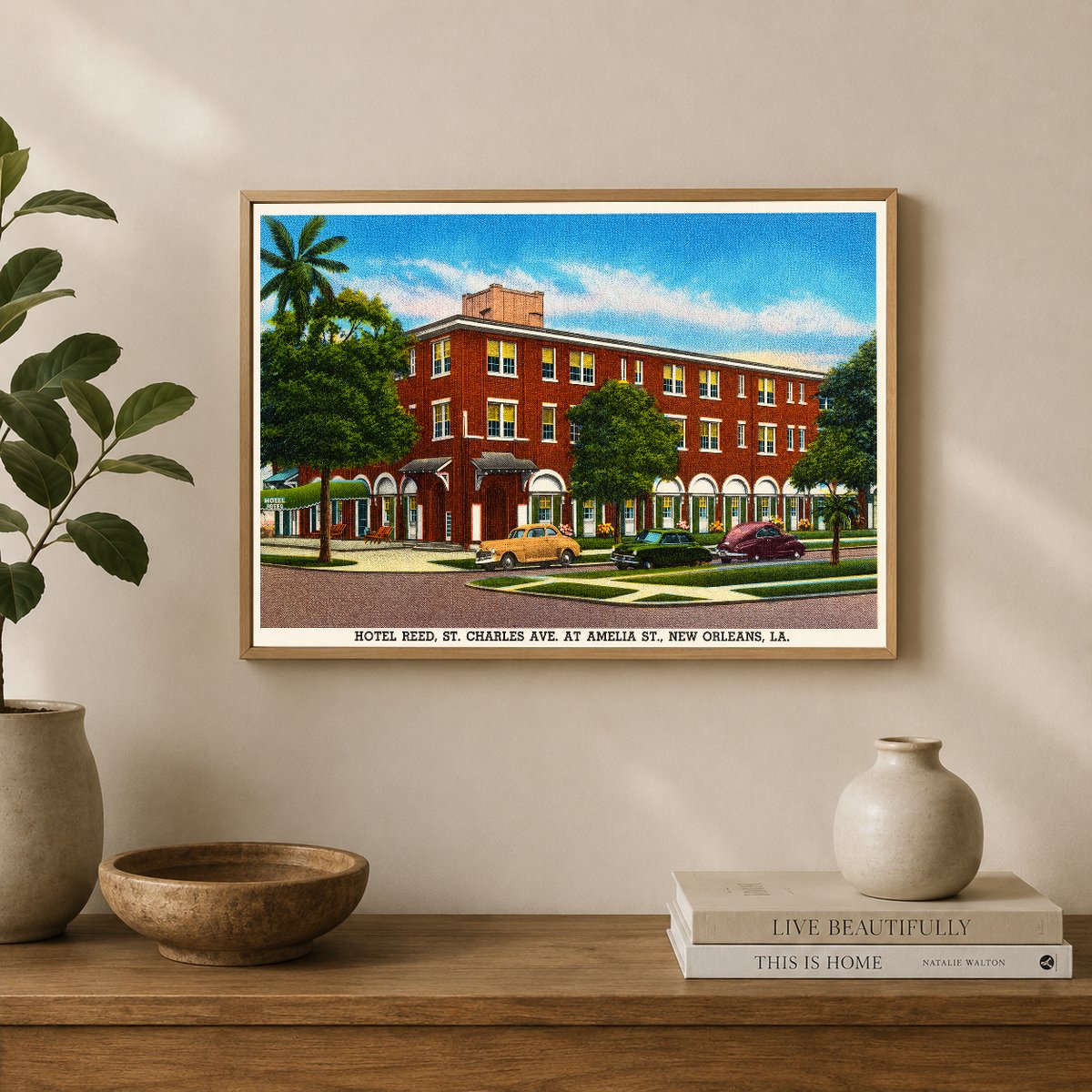 New Orleans, LA: Hotel Reed, St. Charles Ave. at Amelia St.