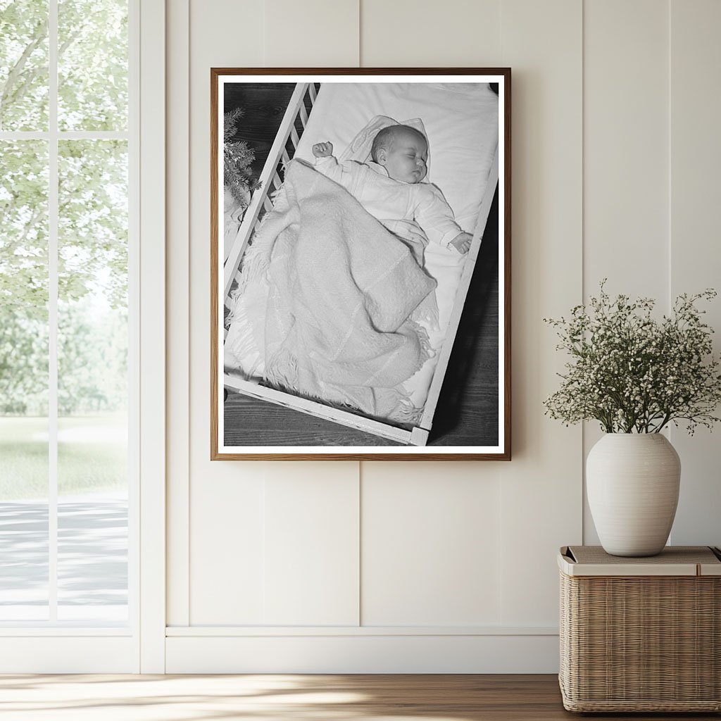 Baby of Laborer in Corpus Christi December 1940 - Available at KNOWOL