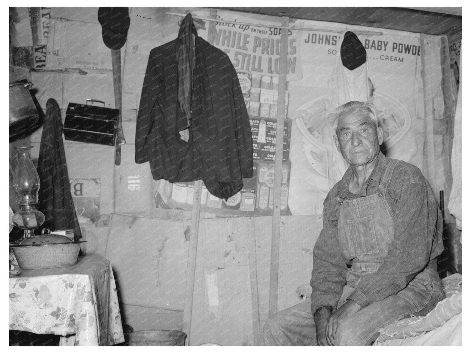 Bachelor in Tin Town Caruthersville Missouri 1938 - Available at KNOWOL