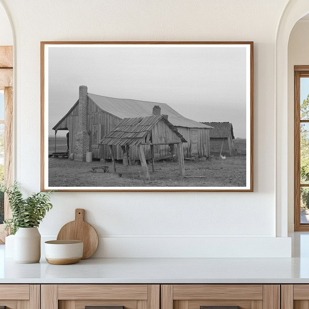 Back Door of Sharecropper House Pace Mississippi 1939 - Available at KNOWOL