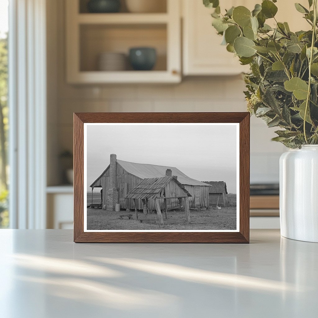 Back Door of Sharecropper House Pace Mississippi 1939 - Available at KNOWOL