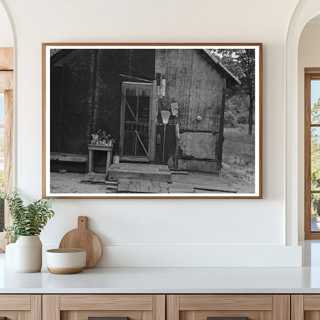 Back Porch of Henry McPeaks Residence Black River Falls 1937 - Available at KNOWOL