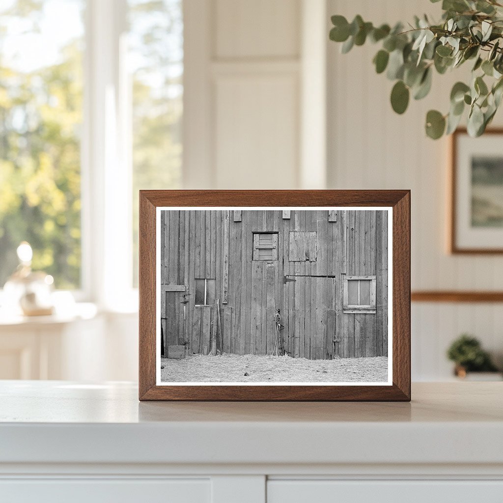 Barn Detail on Al Richards Property Wallingford Iowa 1936 - Available at KNOWOL
