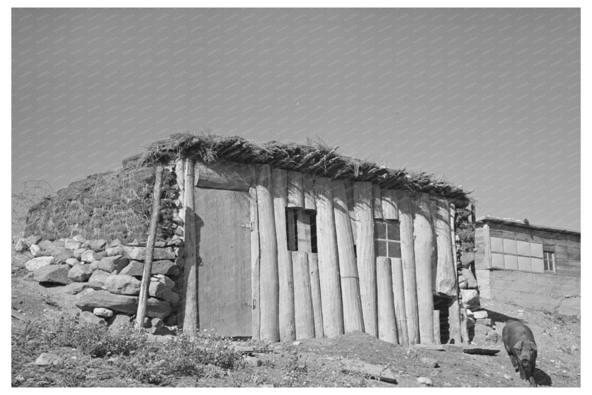 Barn on Tronson Farm North Dakota September 1937 - Available at KNOWOL