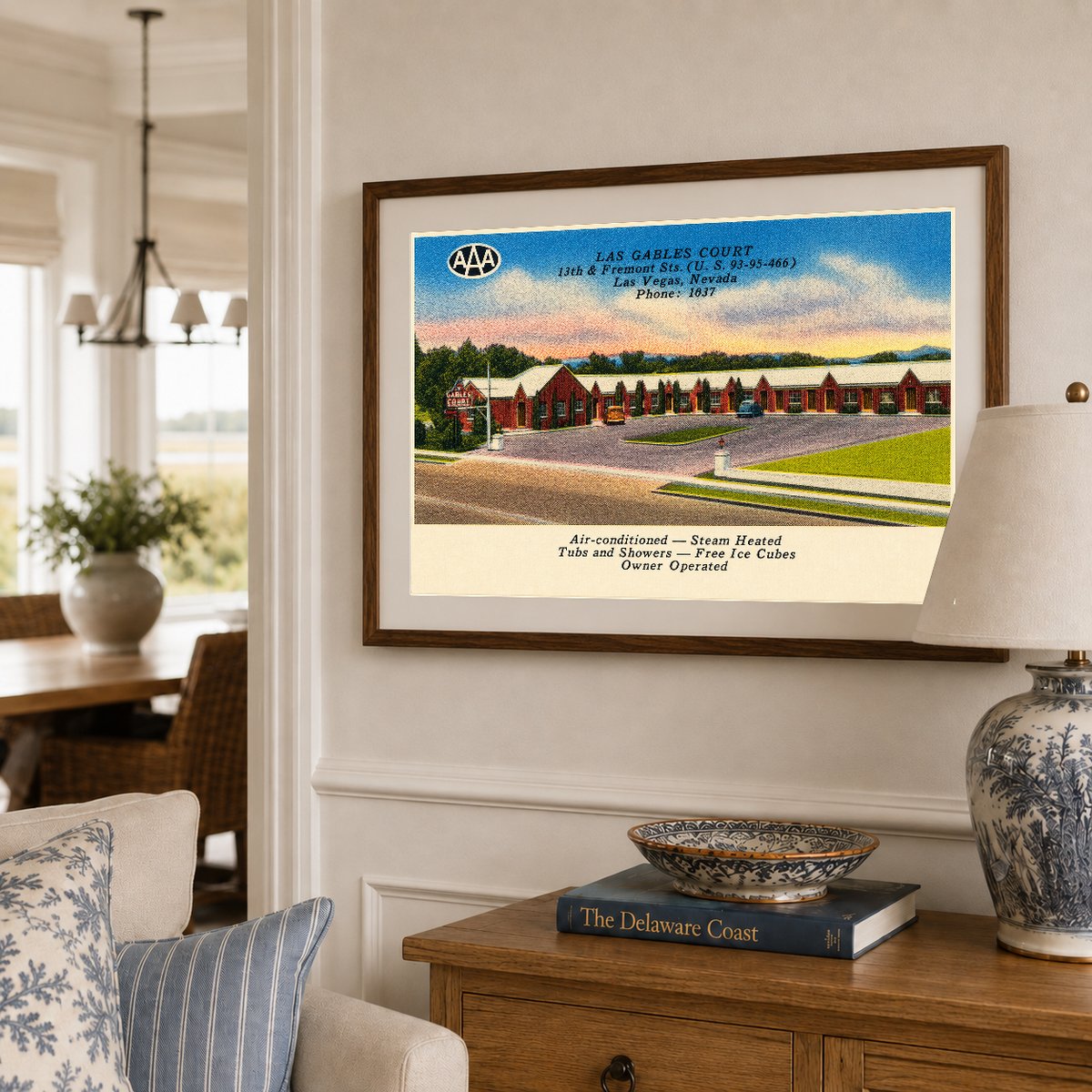 Las Vegas, NV: Las Gables Court, 13th & Fremont Streets (U.S. 93 - 95 - 466)
