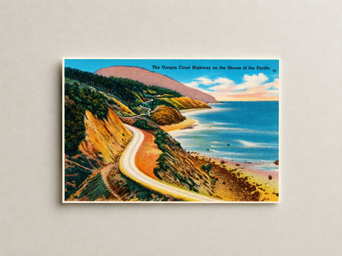 Portland, OR: The Oregon Coast Highway on the shores of the Pacific
