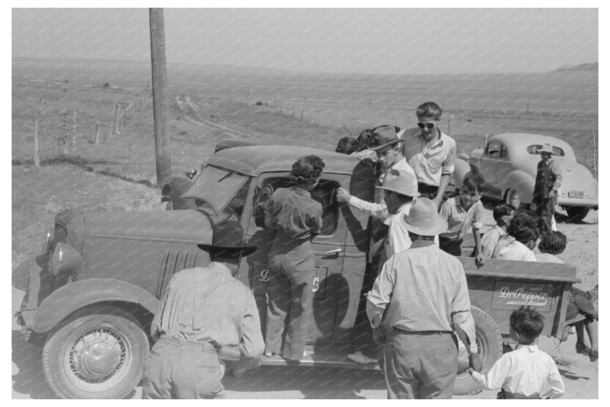Bean Day Rodeo Admission in Wagon Mound New Mexico 1939 - Available at KNOWOL