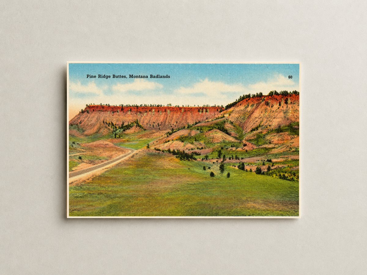 Pine Ridge, MT: Pine Ridge Buttes, Montana Badlands
