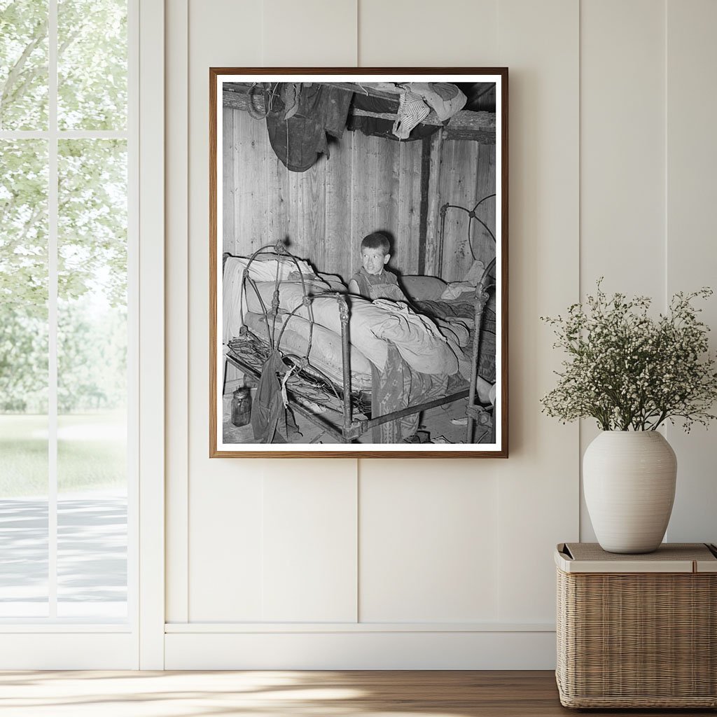 Bedroom Corner of Agricultural Laborer McIntosh County 1939 - Available at KNOWOL