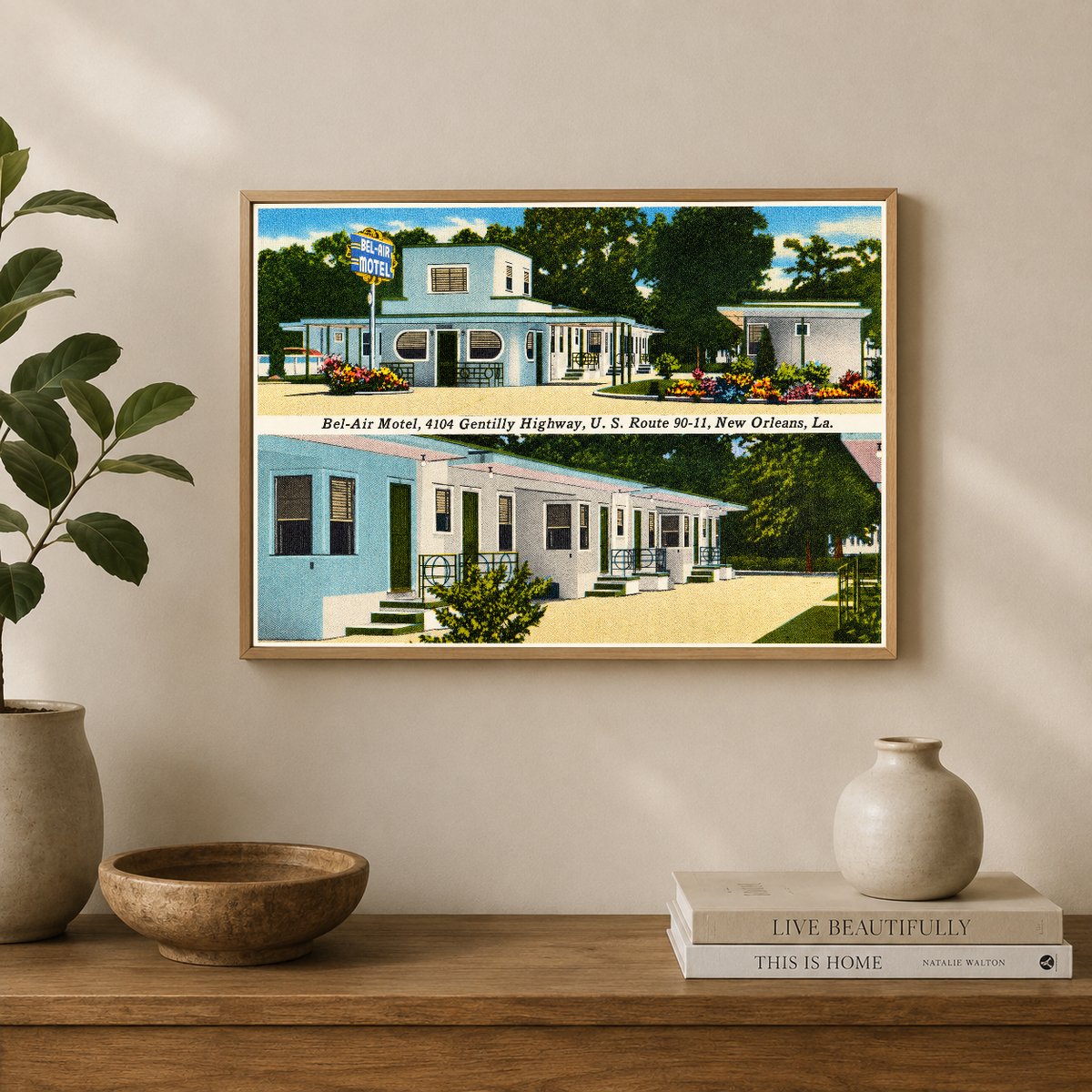 New Orleans, LA: Bel-Air Motel, 4104 Gentilly Highway, U. S. Route 90-11