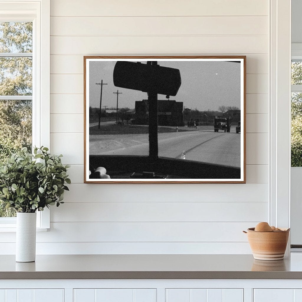 Bexar County Texas Highway Vintage Photo March 1940 - Available at KNOWOL