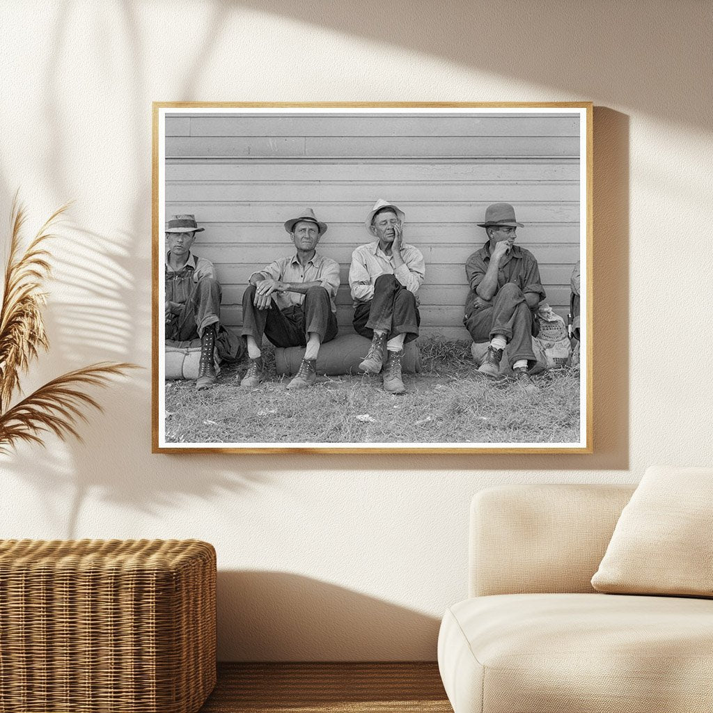 Bindle Stiffs Preparing for Harvest Tule Lake 1939 - Available at KNOWOL