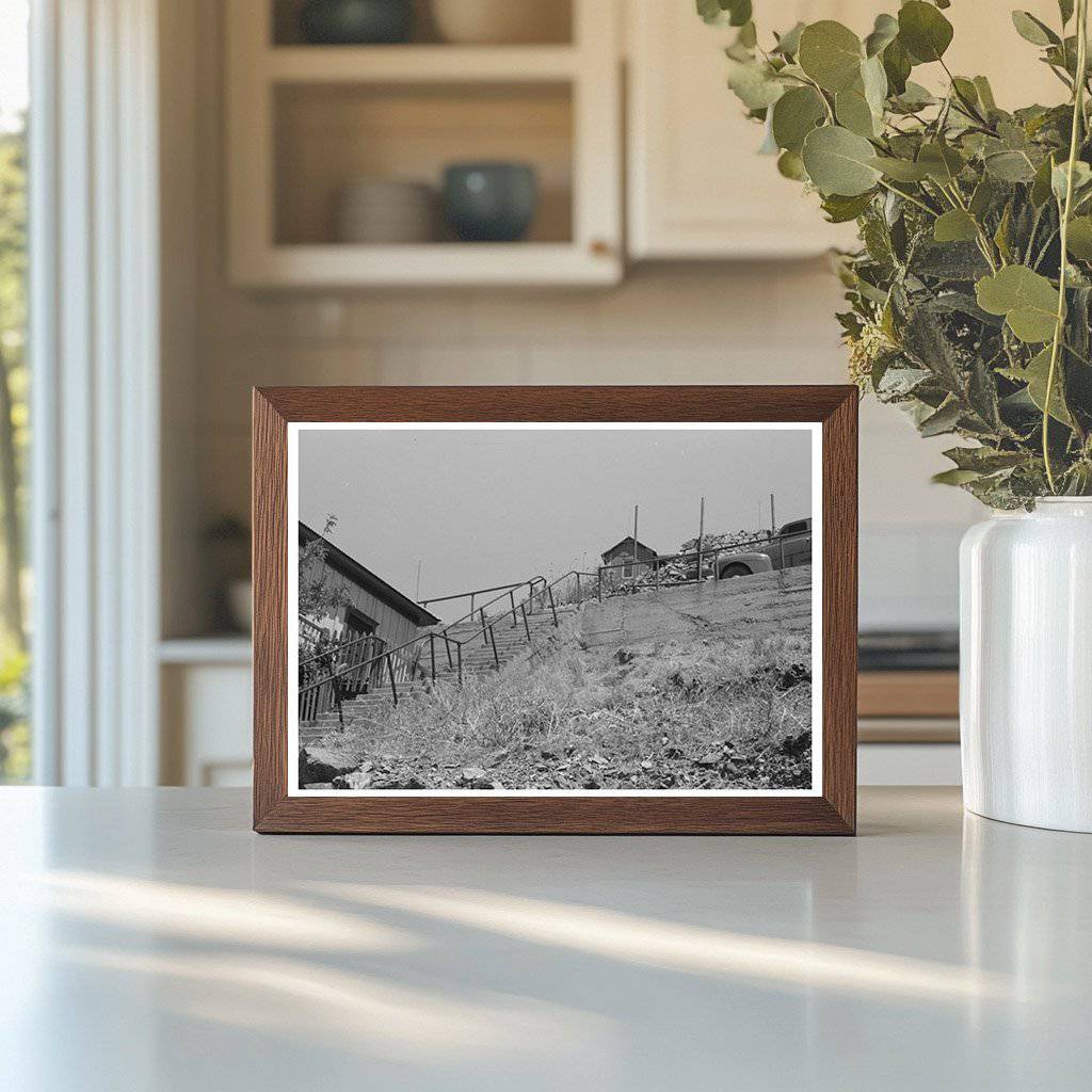 Bisbee Arizona Street Steps Historic Homes April 1940 - Available at KNOWOL