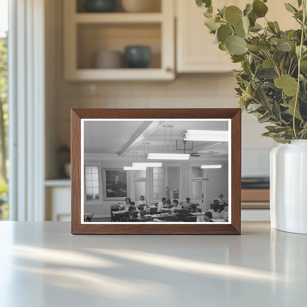 Black Man in Insurance Office Chicago April 1941 - Available at KNOWOL