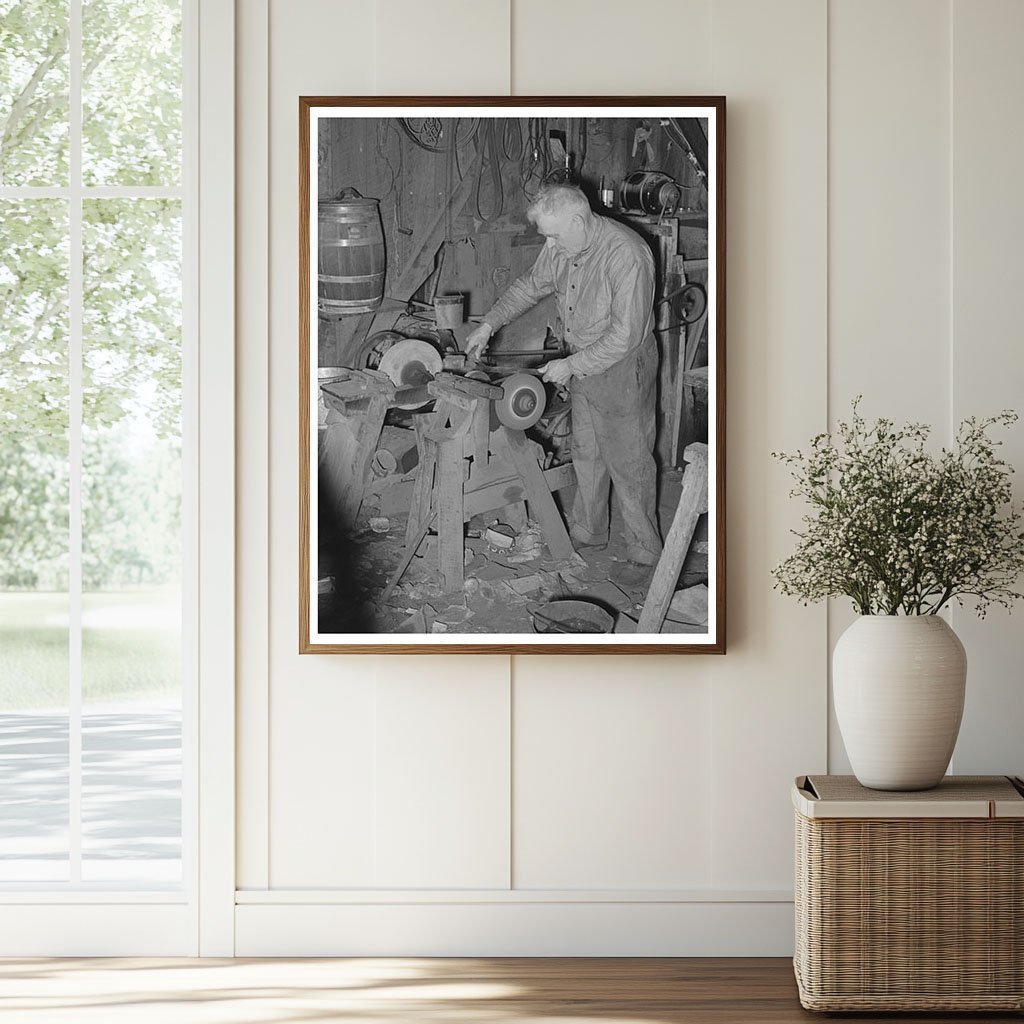 Blacksmith Shop in Marshall Texas 1939 - Available at KNOWOL