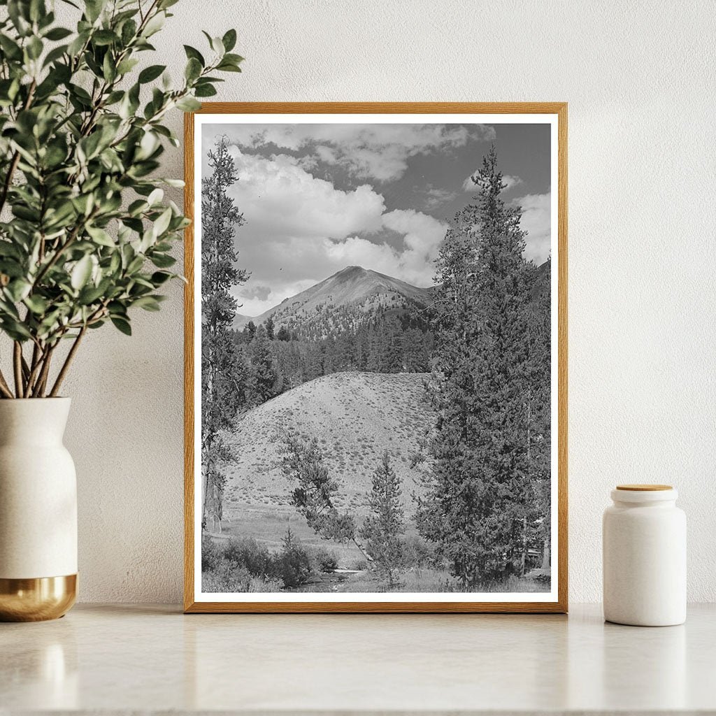 Blaine County Idaho Mountains Big Wood River August 1942 - Available at KNOWOL