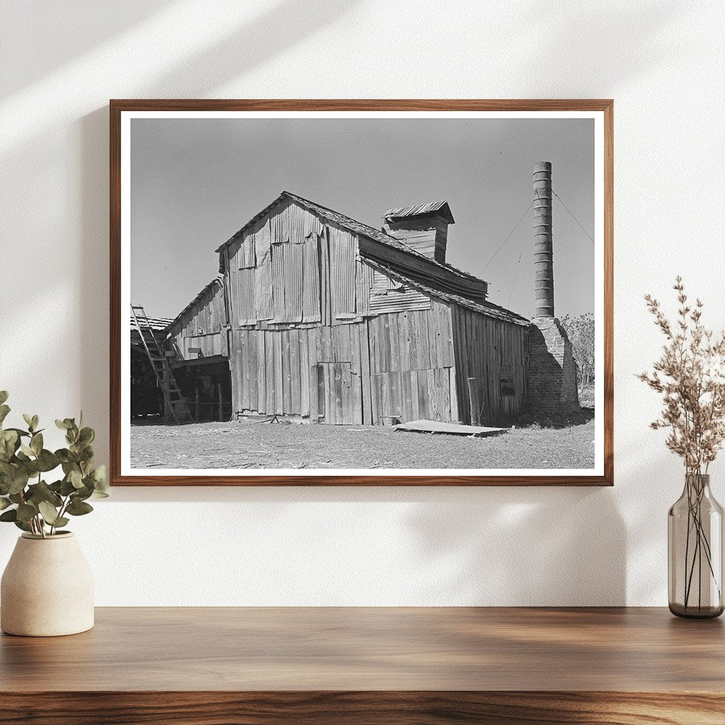 Blanchard Syrup Mill Louisiana 1938 Vintage Image - Available at KNOWOL