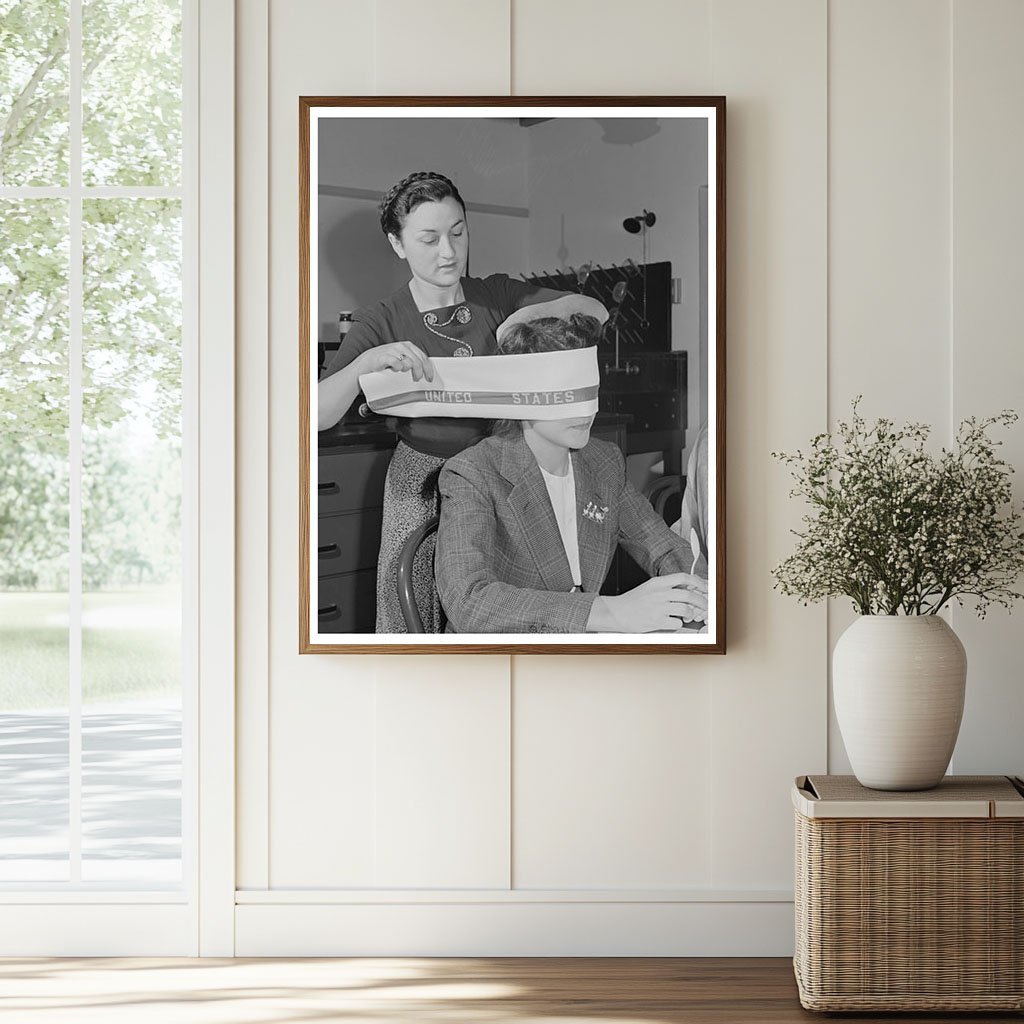 Blindfolded Tester at Albany Agricultural Lab 1942 - Available at KNOWOL