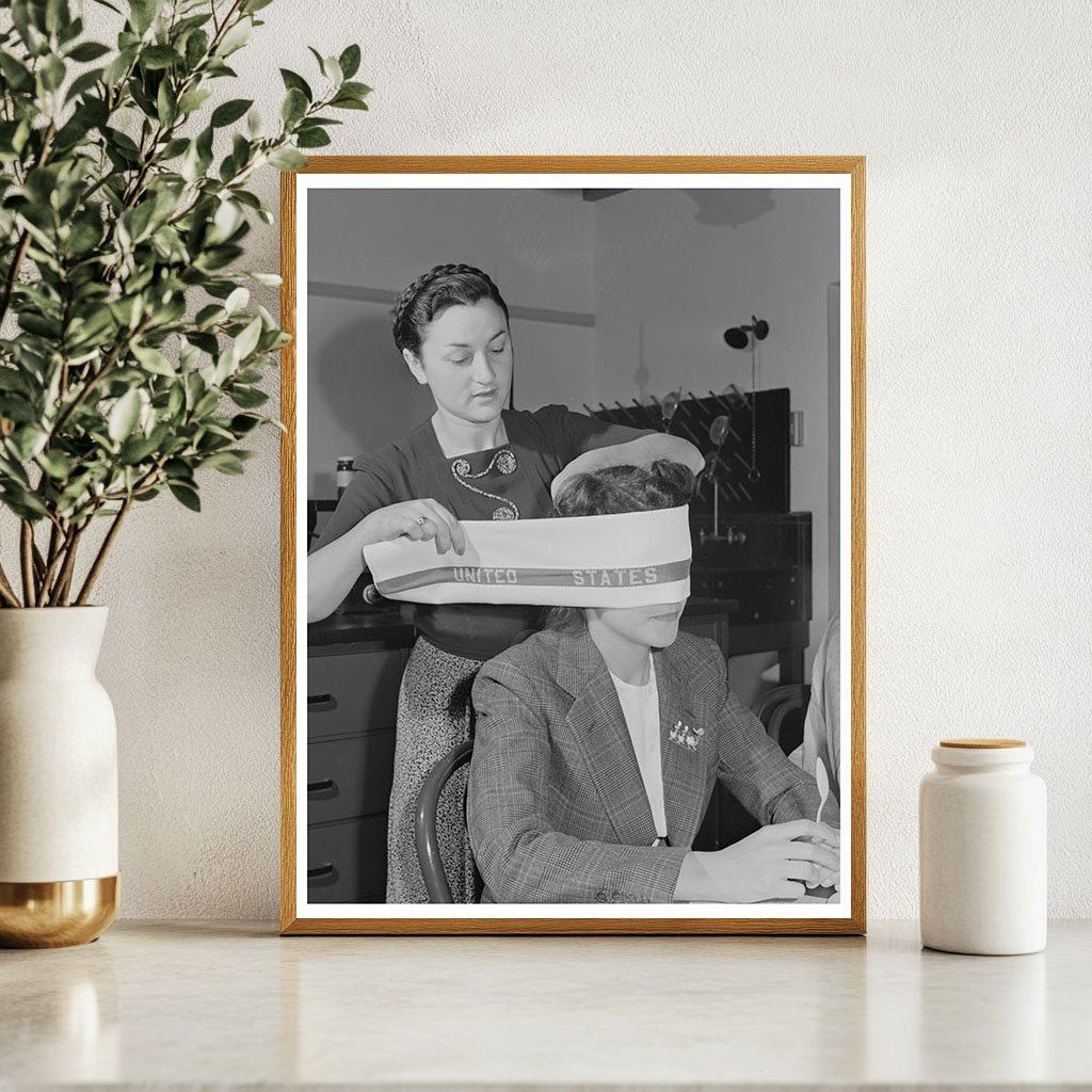 Blindfolded Tester at Albany Agricultural Lab 1942 - Available at KNOWOL