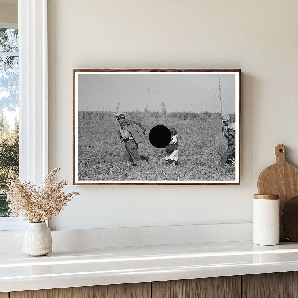 Blueberry Fields Little Fork Minnesota August 1937 Photo - Available at KNOWOL