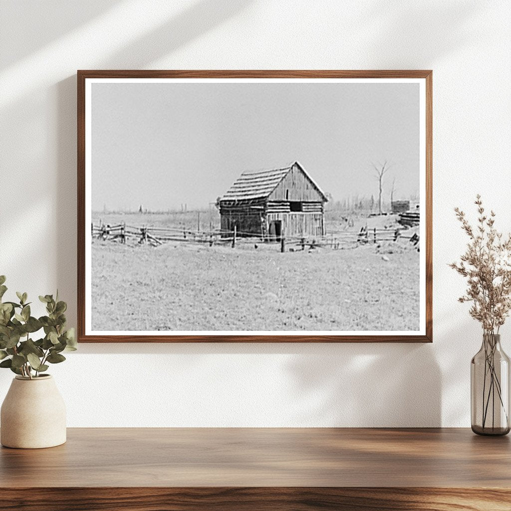 Bodray Farm Barn Tipler Wisconsin May 1937 - Available at KNOWOL