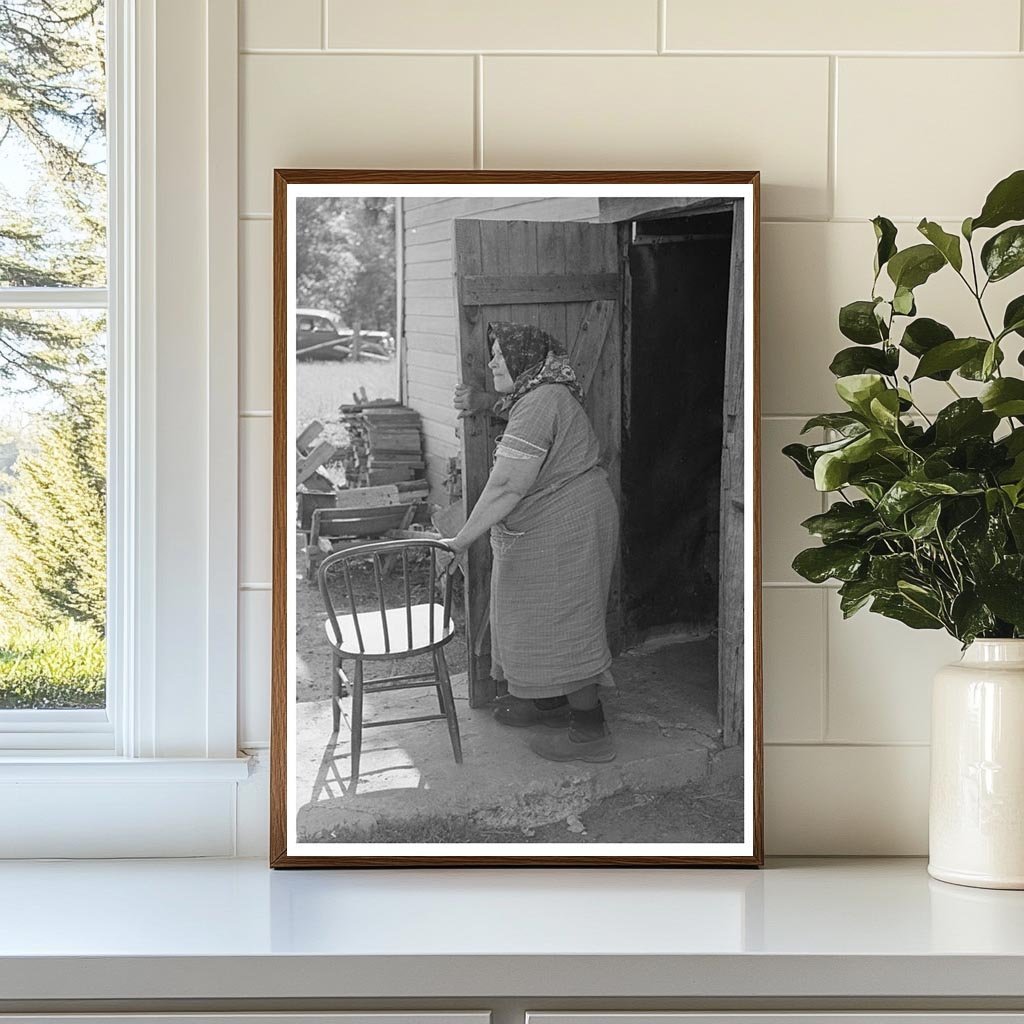 Bohemian Farmers Wife Black River Falls Wisconsin 1937 - Available at KNOWOL