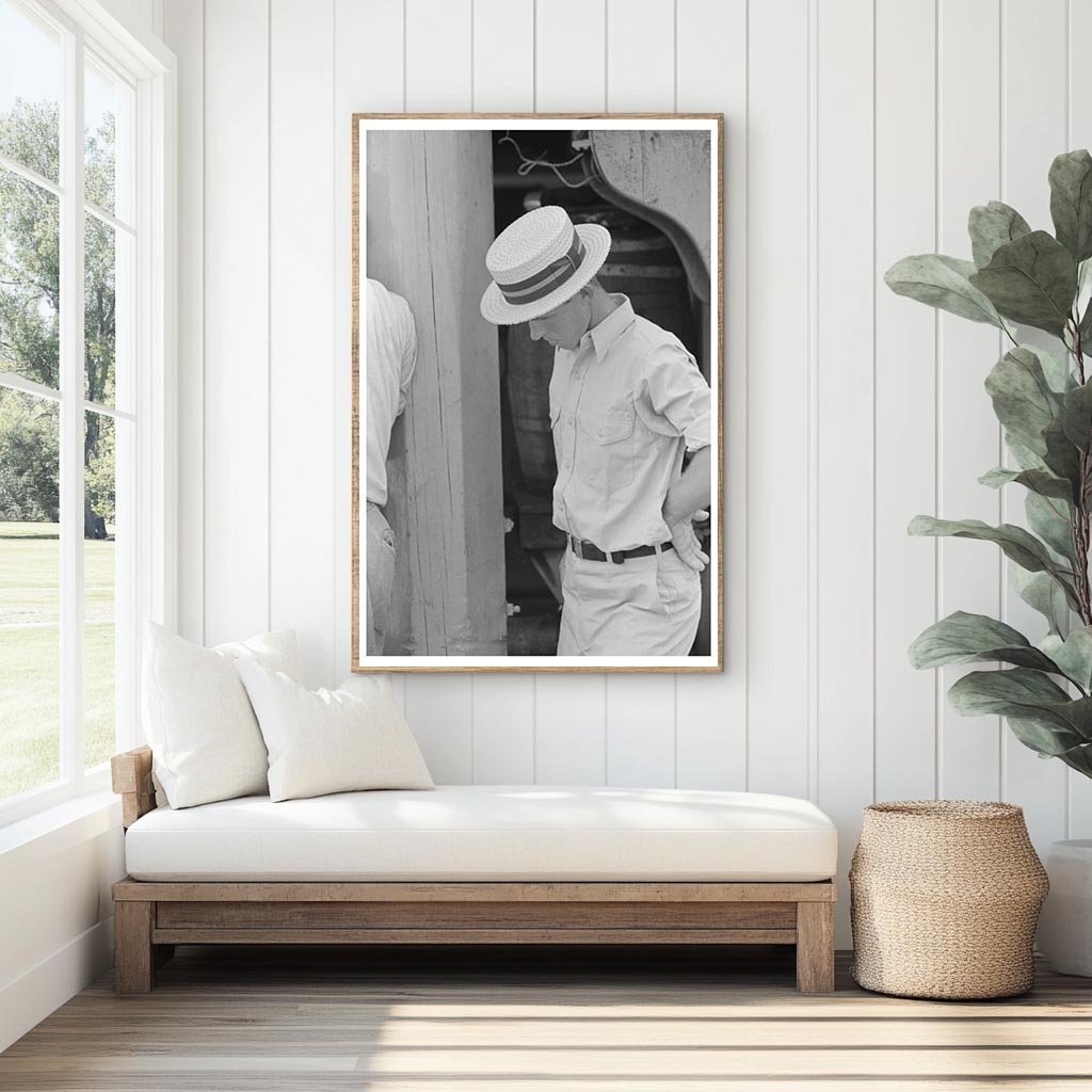 Boothville Louisiana Dock Life September 1938 Image - Available at KNOWOL