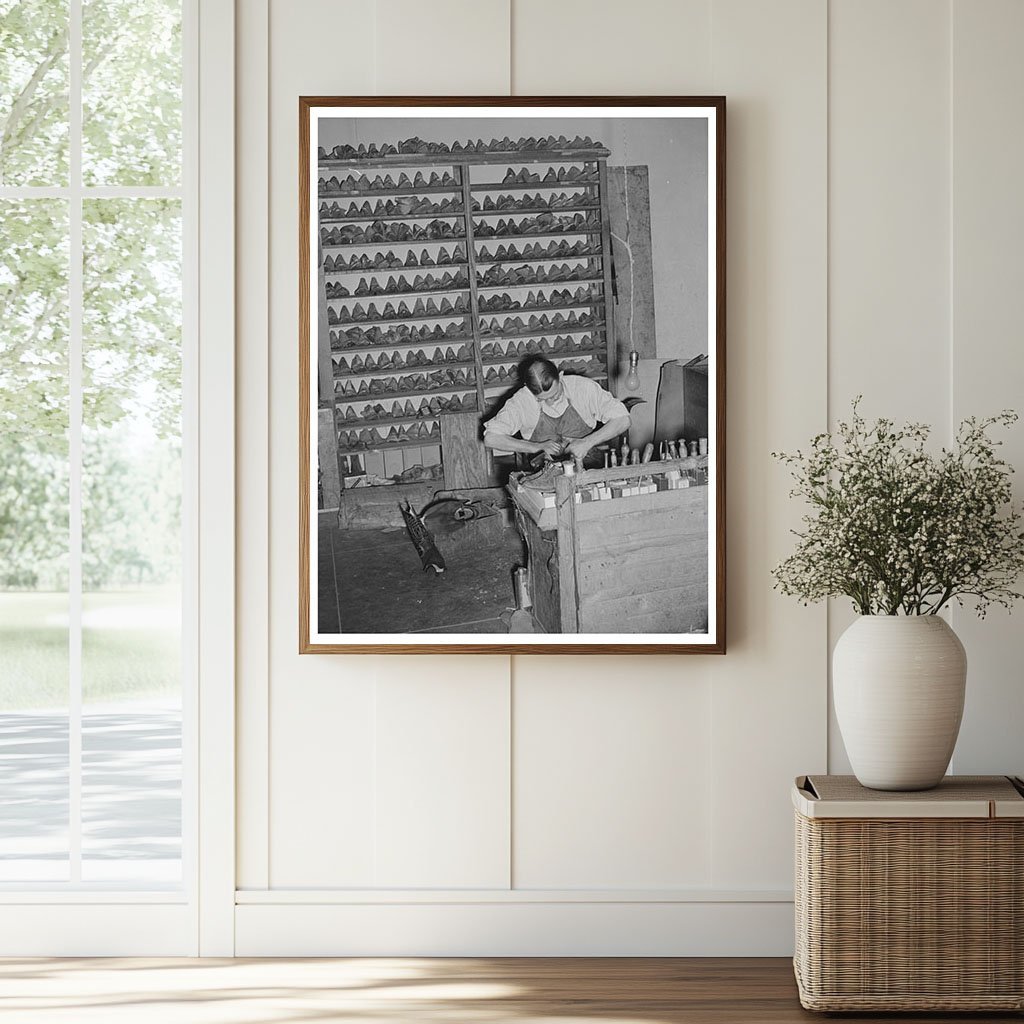 Bootmaker in Alpine Texas May 1939 Cowboy Boot Craftsmanship - Available at KNOWOL