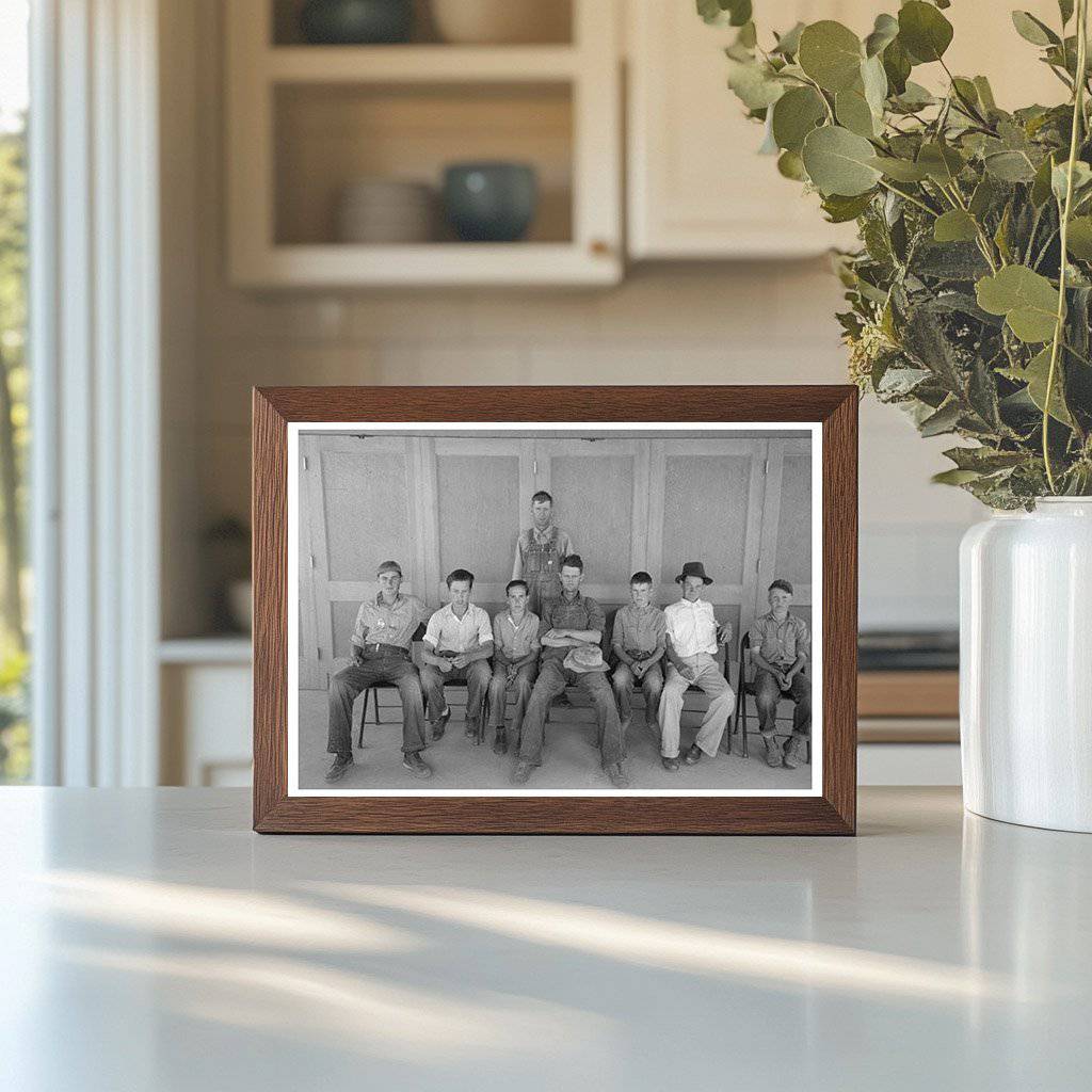 Boys Baseball Team at Agua Fria Labor Camp 1940 - Available at KNOWOL