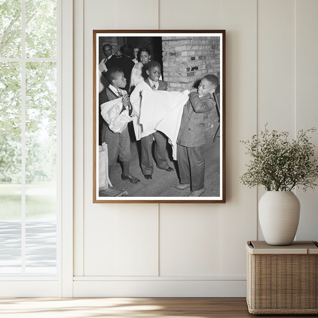 Boys Choir in Robes Chicago April 1941 Vintage Photo - Available at KNOWOL