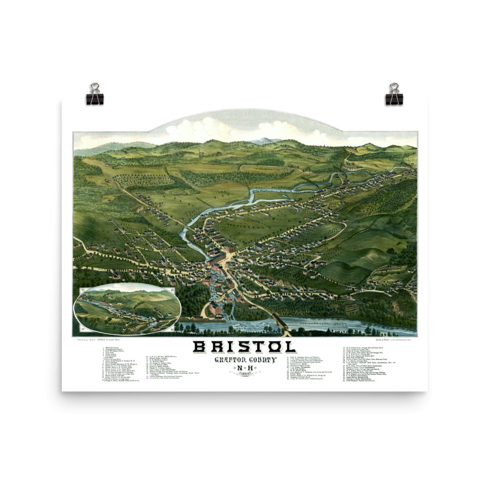 Bristol, NH 1884 - Available at KNOWOL