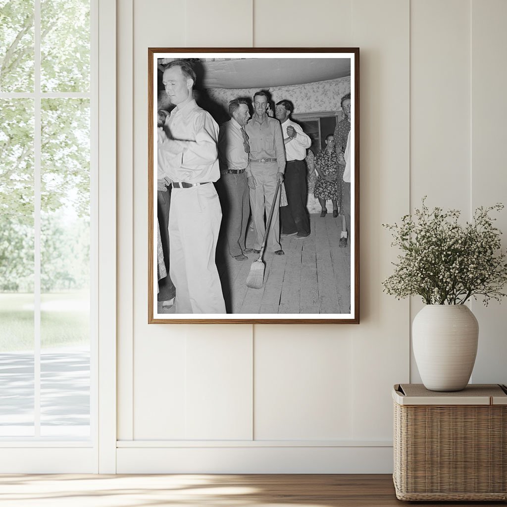 Broom Dance at Square Dance Pie Town New Mexico 1940 - Available at KNOWOL