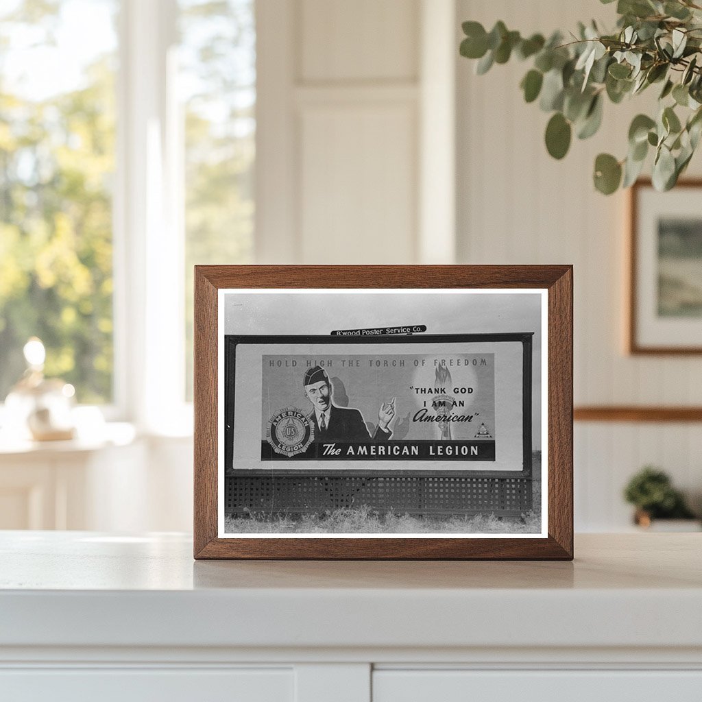 Brownwood Texas Sign Photo by Russell Lee 1939 - Available at KNOWOL