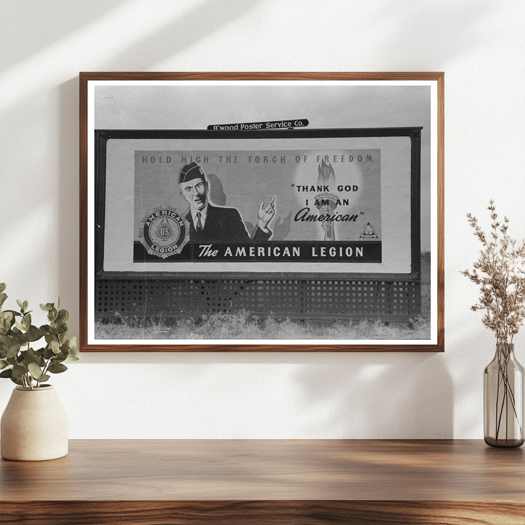 Brownwood Texas Sign Photo by Russell Lee 1939 - Available at KNOWOL