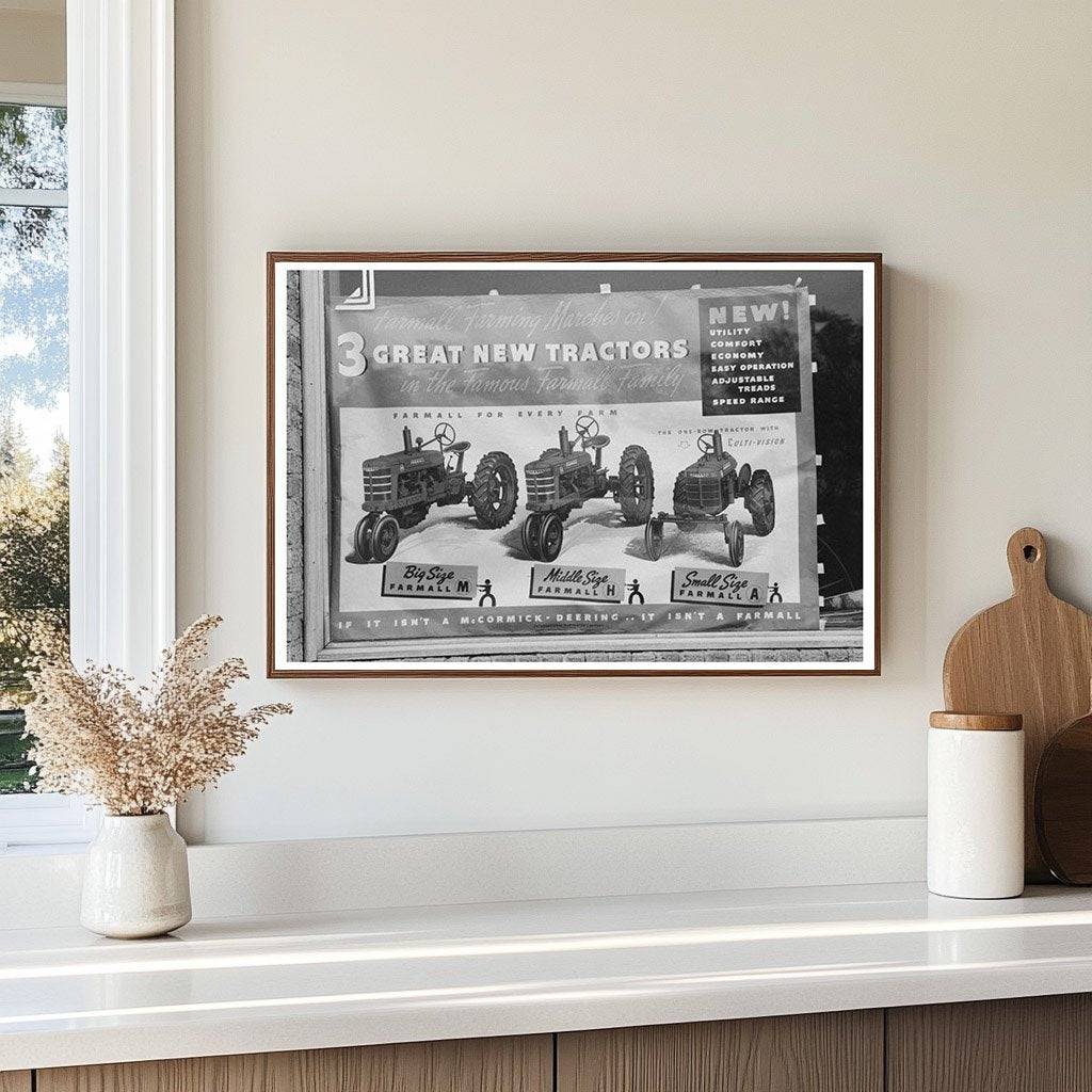 Brownwood Texas Tractor Store Sign November 1939 - Available at KNOWOL