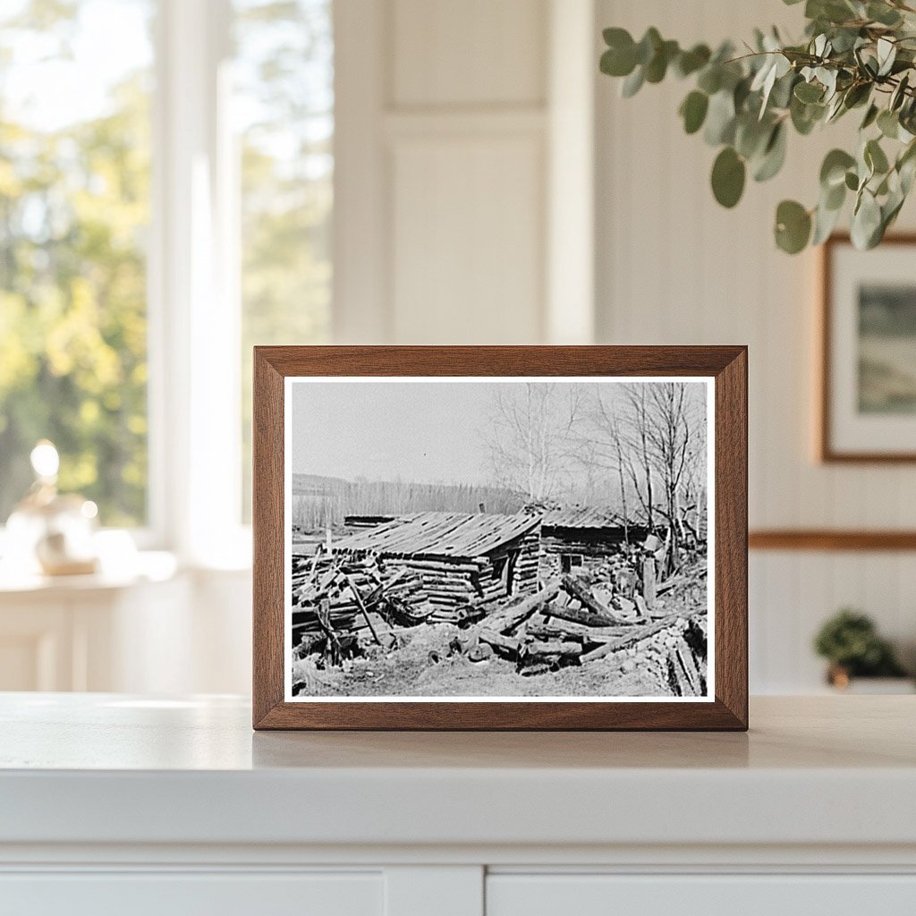 Buckboard Charlies House in Gogebic County 1937 - Available at KNOWOL