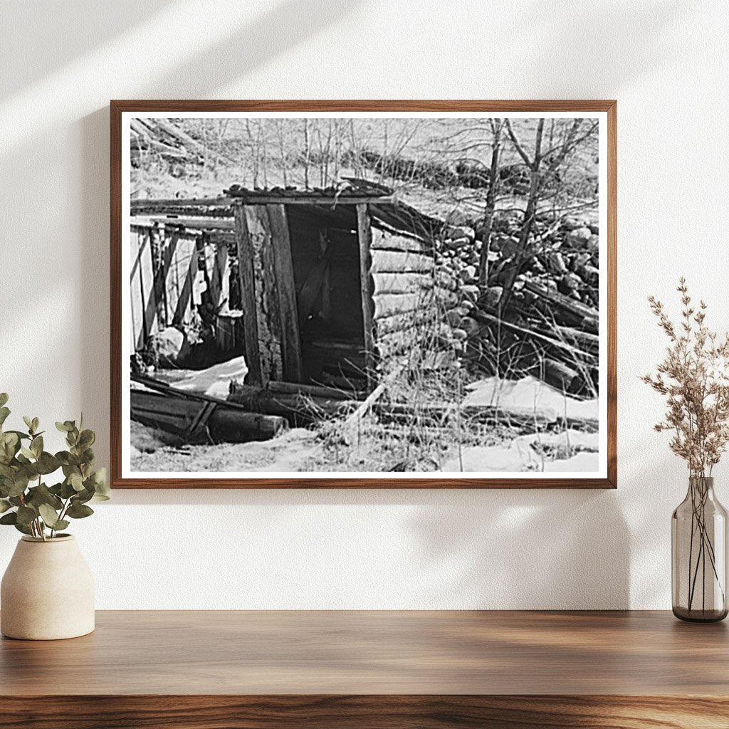 Buckboard Charlies Outhouse Iron River Michigan 1937 - Available at KNOWOL