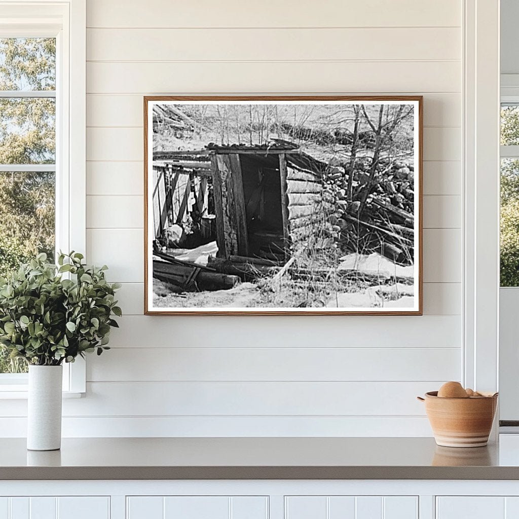 Buckboard Charlies Outhouse Iron River Michigan 1937 - Available at KNOWOL